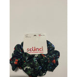 Scunci 1pc Scrunchie U Got This 124936 Black Floral Multicolor