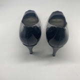 Bandolino Women’s Peep Toe Heels Pumps Patent Leather Black Size 8.5 M