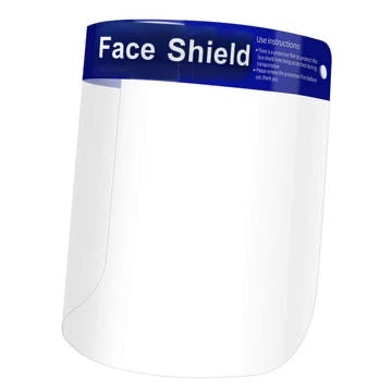 Safety Protective Splash Proof Full Head-Mount Face Eye Shield