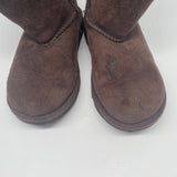 UGG Toddle Girls Winter Short Boots Brown Size 12