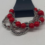 Paparazzi Jewelry Prismatic Pop Red Bracelet Item 105