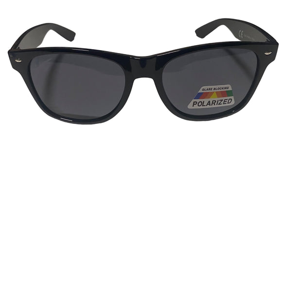 Polarized Sunglasses Unisex Driving Square Frame Google UV400 Black
