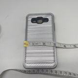 SAMSUNG ON5 Brushed Metallic Silver Impact Resistant Phone Case