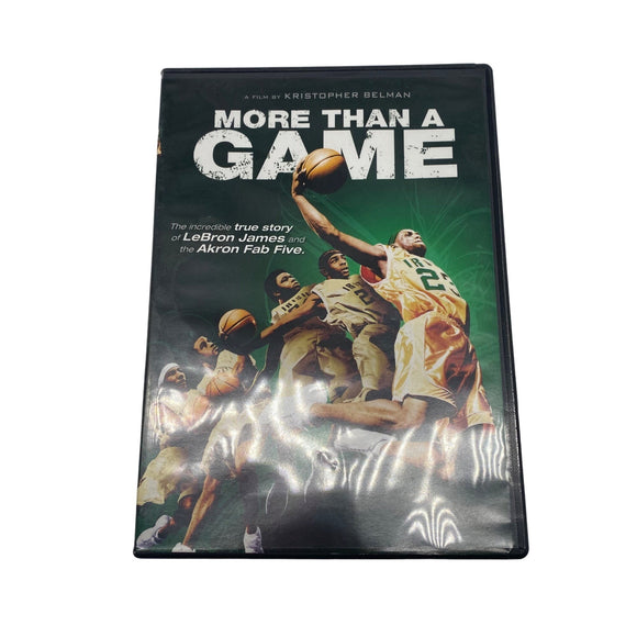 More Than A Game DVD Widescreen By Kristopher Belman 2009