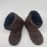 UGG Toddle Girls Winter Short Boots Brown Size 12