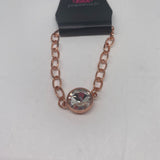 Paparazzi Jewelry All Aglitter Copper Bracelet Item 26B