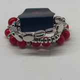 Paparazzi Jewelry Prismatic Pop Red Bracelet Item 105