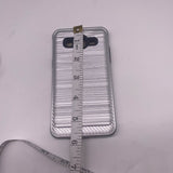 SAMSUNG ON5 Brushed Metallic Silver Impact Resistant Phone Case