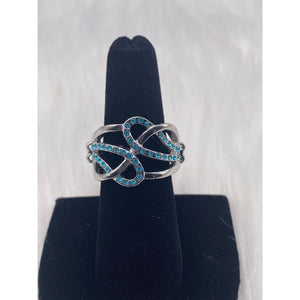 Paparazzi Jewerly - More Or Flawless Blue Ring- Item 167B