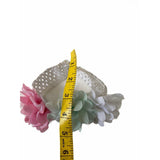 Baby Girls Chiffon Flower Elastic Headband Knit Hair Band Head Wraps Headwear