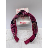 Scunci Headband Magenta Pink Velvet Headband 1 Inch Wide New