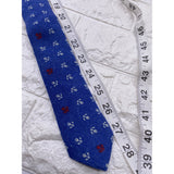 Skinny Tie Madness - Men’s Tie Blue White SKM3223