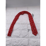 Skinny Tie Madness - Men’s Polka Dot Tie Red White SKM2534