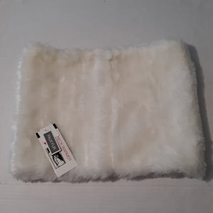 Women's White Neck Warmer NWT