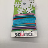 Scunci Snow Flakes Assortment Ties 8pcs 53590-P