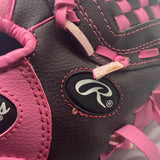 Rawlings Players Series Baseball Glove 9" Youth Leather PL109BRP Brown Pink