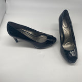 Bandolino Women’s Peep Toe Heels Pumps Patent Leather Black Size 8.5 M