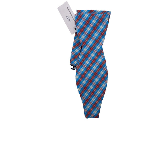 Skinny Tie Madness - Men’s Bow Tie Blue Multicolor SKM334