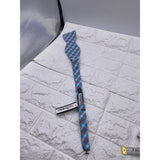 Skinny Tie Madness - Men’s Bow Tie Blue Multicolor SKM334