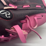 Rawlings Players Series Baseball Glove 9" Youth Leather PL109BRP Brown Pink