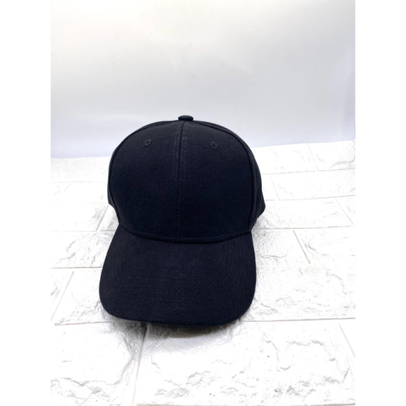 Summer Adult Baseball Cap Curved Visor Hat Black Hip Hop Hat