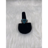 Paparazzi Jewerly -  Blink Back Tiers Blue Ring- Item 80
