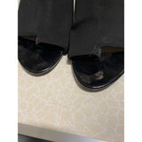 Ellen Tracy Women’s Black Wedge Sandals Size 7M