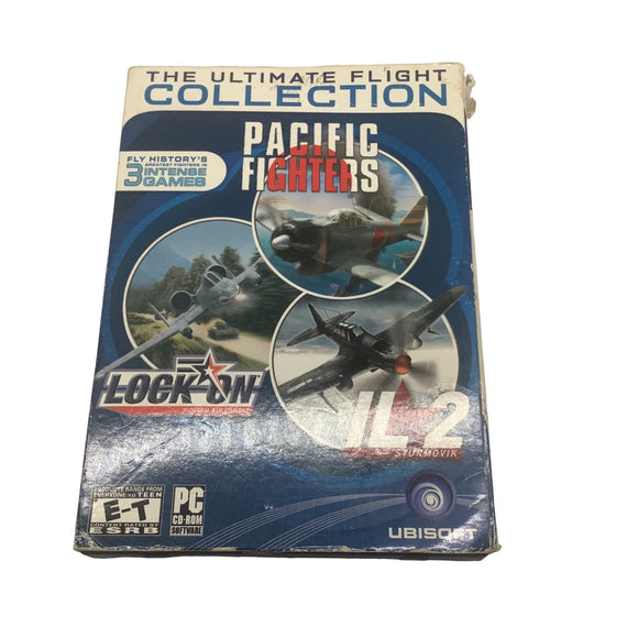 Ultimate Flight Collection Pacific Fighters  PC CD Rom NO MANUAL