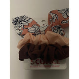 Scunci 3 pcs Scrunchies Ponytail Holder U Got This Multicolor 12502