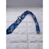 Skinny Tie Madness - Men’s Plaid Tie Blue SKM2035