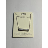 Fresh & Co Nothing Like a Mother Love Quote Necklace Sliver Tone
