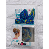 Scunci Hair Bun Maker Accessory 6 pc Kit -Women’s -Girls -Donut Ring Shaper + Bow