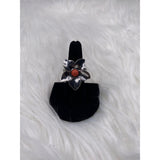 Paparazzi Jewerly- Ask For Flowers Orange Ring- Item 88