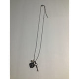 Compass Necklace for Women Sliver Tone