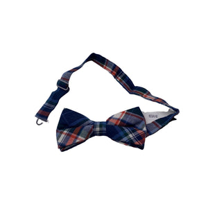 Skinny Tie Madness - Men’s Bow Tie Blue Multicolor SKM539