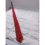 Skinny Tie Madness - Men’s Polka Dot Tie Red White SKM2534