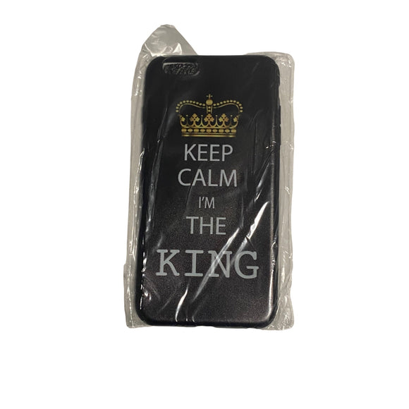 Keep Calm I’M The King Case for IPhone 6 Plus-5.5inch Black