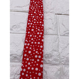 Skinny Tie Madness - Men’s Polka Dot Tie Red White SKM2534