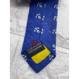 Skinny Tie Madness - Men’s Tie Blue White SKM3223