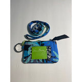 Vera Bradley Zip Id Case and Lanyard in Camofloral 0699