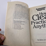 How to Clean Practically Anything By Consumer Reports Paper Cover