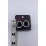 All Haute and Bothered- Black Clip On Earrings - item 45E