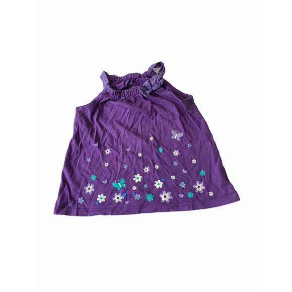 Est 1989 Place Toddler Girls Size 2T Purple Shirt