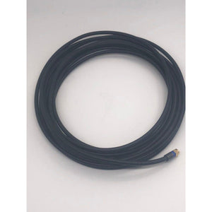 Black QUAD-SHIELD RG6 COAX CABLE