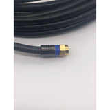 Black QUAD-SHIELD RG6 COAX CABLE