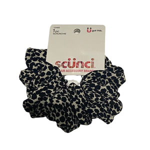 Scunci 1pc Scrunchie U Got This 12493 Black White