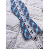 Skinny Tie Madness - Men’s Bow Tie Blue Multicolor SKM334