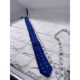 Skinny Tie Madness - Men’s Tie Blue White SKM3223