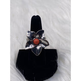 Paparazzi Jewerly- Ask For Flowers Orange Ring- Item 88