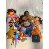 Toddler Girls Dolls and Toys Lot Bundle 21pcs